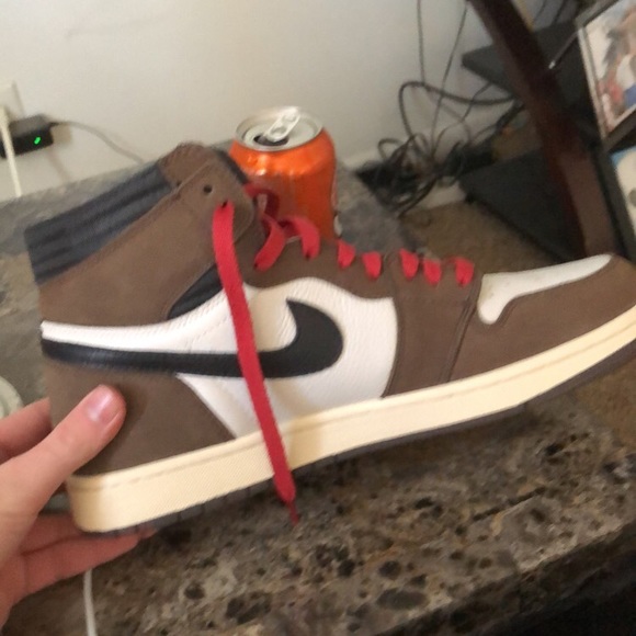 travis scott 1s worn once - Picture 3 of 8